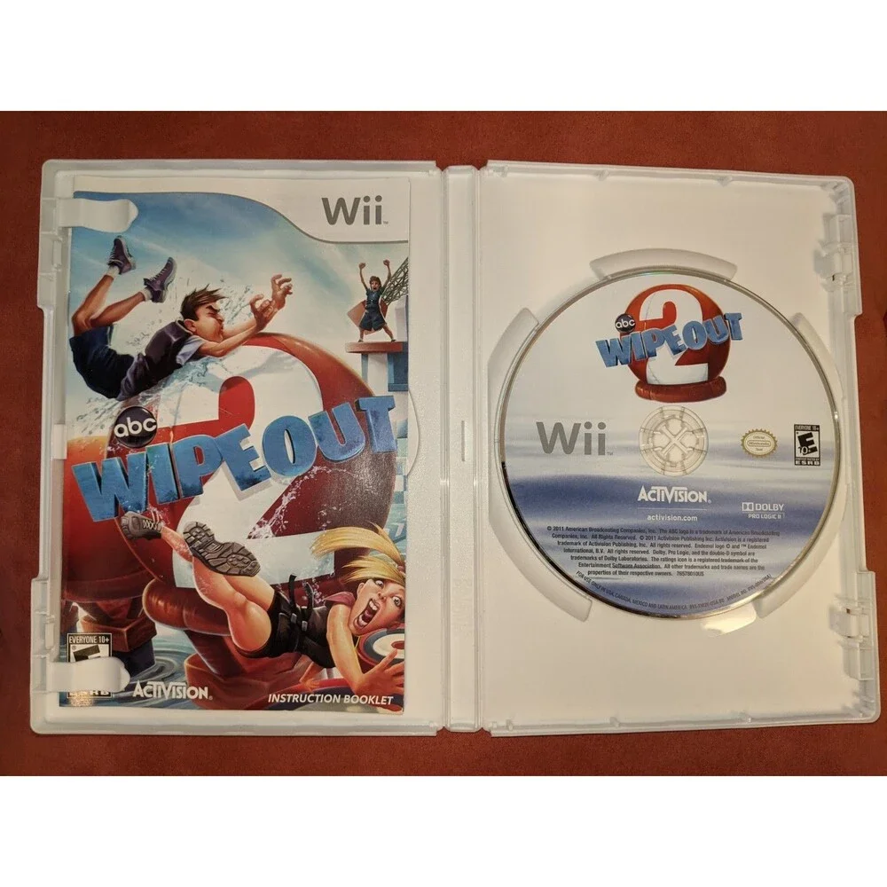 Wipeout 2 + Wipeout Create & Crash, 2-Pack, Wii Nintendo,